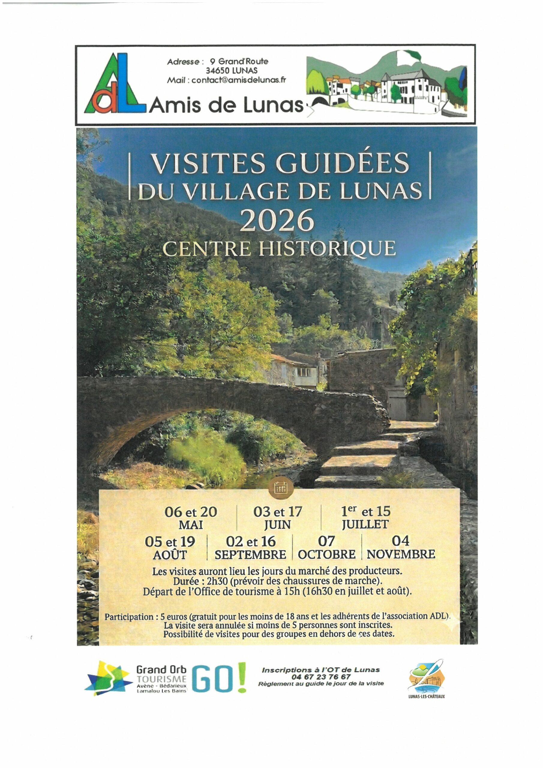 You are currently viewing Visites guidées du village de Lunas