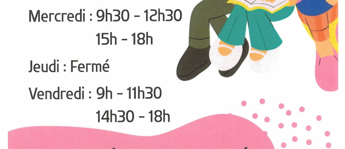 Horaires de la bibliothèque de Lunas-les-Châteaux